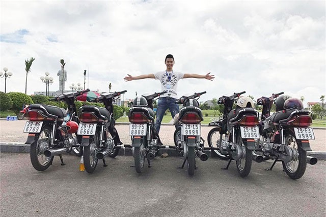 Dàn Honda Dream biển "tứ quý" giá 1,13 tỷ của 9x Bắc Ninh