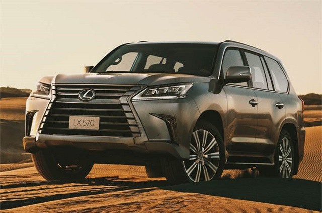 Lexus LX 570 2018 bản chạy xăng có giá bán lên tới 7,8 tỷ đồng