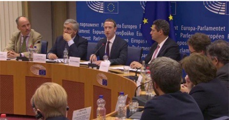 Ông chủ Facebook khiến châu Âu nổi giận