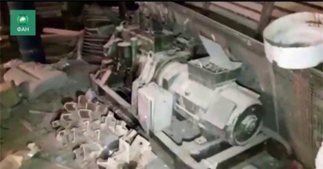 Clip: Quân đội Syria phát hiện máy đào hầm ngầm của IS