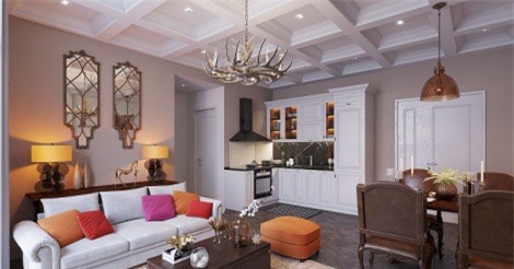 Dấu ấn độc bản ở căn hộ hạng sang Sun Grand City Thuy Khue Residence