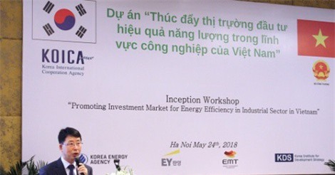 Hàn Quốc tài trợ 1,9 triệu USD cho năng lượng trong lĩnh vực công nghiệp Việt Nam