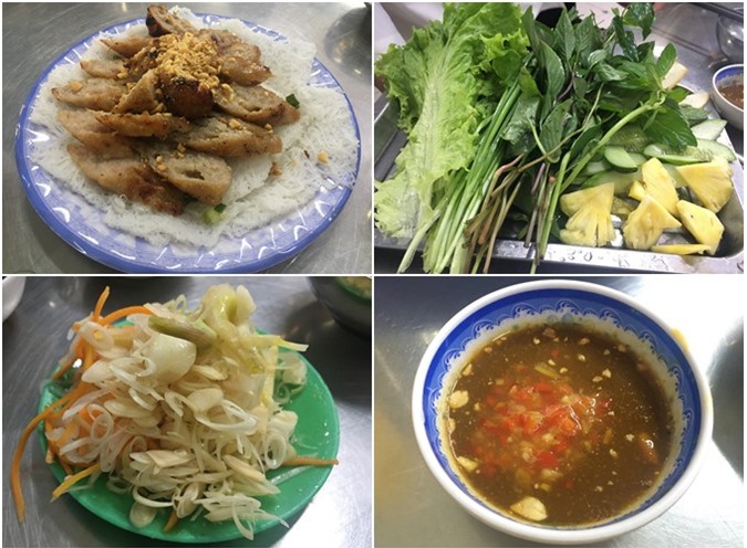 Quán nem nướng cuốn sả chua hơn 20 năm ở Cần Thơ