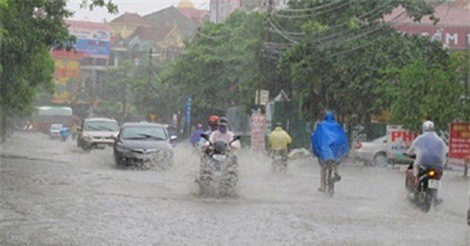 Dự báo thời tiết 26/5: Miền Bắc chuyển mưa rất to