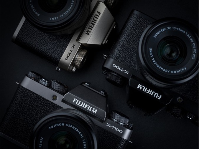 Fujifilm X-T100 - máy mirrorless dáng hoài cổ giá rẻ