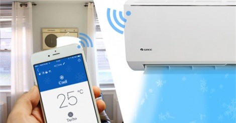 Những điều hòa có Wi-Fi, dùng smartphone điều khiển từ xa