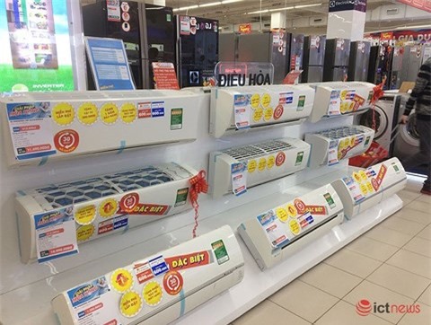 Tiêu thụ điều hòa tăng mạnh mùa nắng nóng