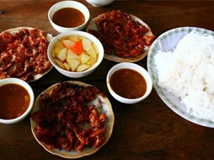 Hương vị đồng quê Hà Tĩnh trong món bún thịt nướng