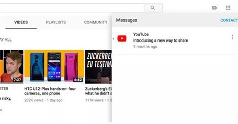 YouTube chuẩn bị tung phiên bản chat tiện lợi trên web