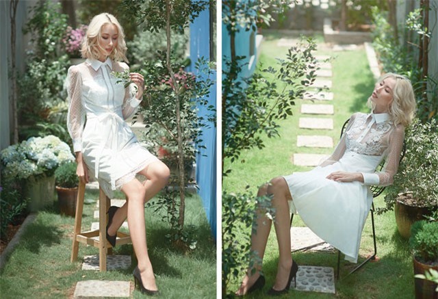 Gợi ý những mẫu đầm sơ mi kiểu cách cho nàng yêu vẻ đẹp cổ điển