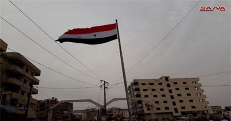 Quân đội Syria giương cờ trên 3 thị trấn ở Nam Damascus