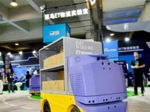 Alibaba ra mắt robot giao hàng tự động, an toàn và nhanh chóng với tốc độ di chuyển tối đa 15 km/h