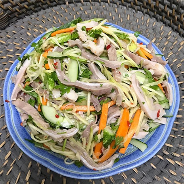 Cách làm nộm dạ dày ngon mát ngày Hè