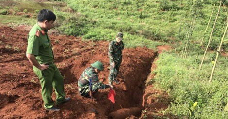 Đắk Nông hủy nổ an toàn 3 quả bom trọng lượng lớn