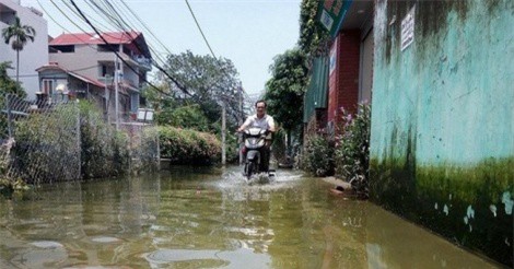 Đề xuất xây hồ điều tiết ngầm chống ngập cho TP Hà Nội