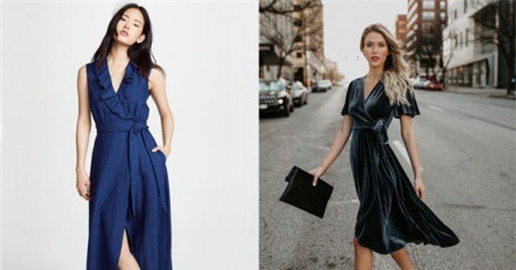 Wrap dress - chiếc váy mùa Hè không thể thiếu với mọi cô gái