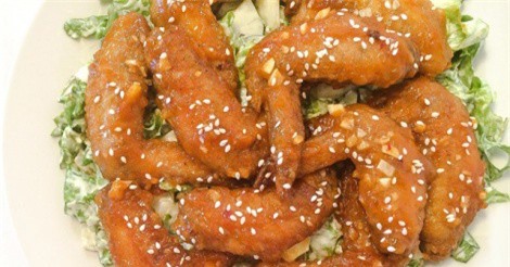 Cách làm cánh gà chiên mắm me ăn là ghiền