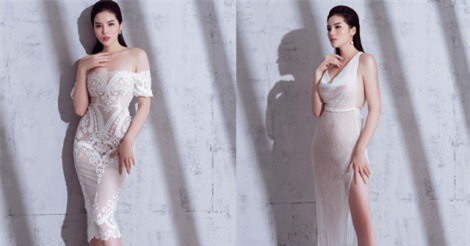 Kỳ Duyên khoe đường cong với váy xuyên thấu