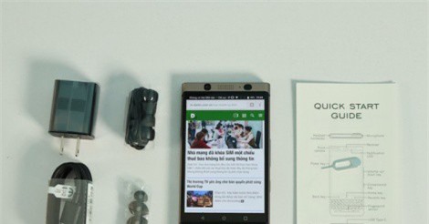 Đập hộp Blackberry KeyOne phiên bản màu đồng giới hạn tại Việt Nam