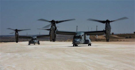 Không quân Mỹ tung một loạt ảnh chụp căn cứ quân sự ở Bắc Syria