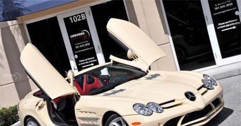 Mercedes SLR Roadster trắng ngà ‘độc nhất vô nhị’, giá hơn 400.000 USD