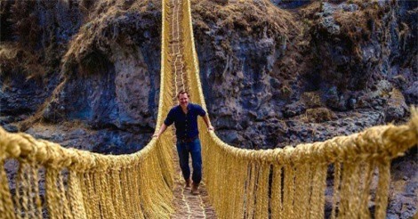 Sự thật bất ngờ về cây cầu treo cuối cùng của người Inca