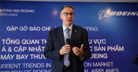 Boeing kỳ vọng vào thị trường hàng không Việt