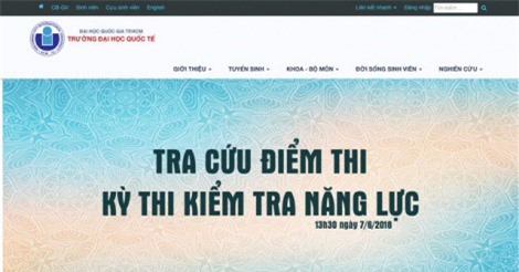 Trường đầu tiên công bố điểm thi vào đại học