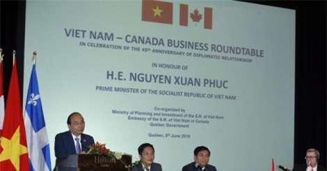 Thủ tướng đưa ra nhiều cơ hội hợp tác cho các nhà đầu tư Canada