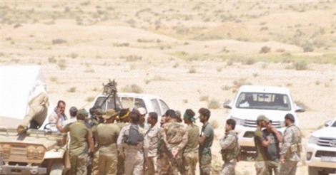 IS rệu rã sau đòn tấn công của quân đội Syria ở Al-Sweida