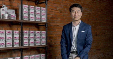 Hãng mỹ phẩm Thái hốt bạc từ kem trắng da chiết xuất ốc sên