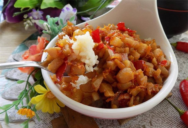 Cách làm tóp mỡ chua ngọt ngon hết ý