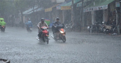 DỰ BÁO THỜI TIẾT (15/6): Mưa dông bao trùm Bắc Bộ