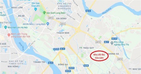 Hà Nội có siêu đô thị diện tích 420ha tại huyện Gia Lâm