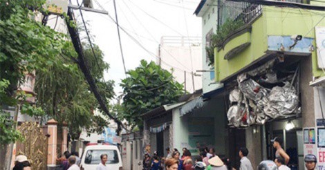 Hai cha con ở Sài Gòn tử vong với nhiều vết thương