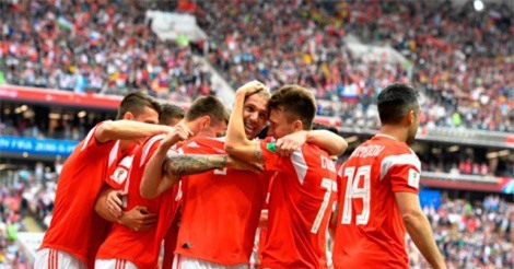 “Kép phụ” tỏa sáng, ĐT Nga đại thắng “5 sao” trước Ả Rập Saudi 