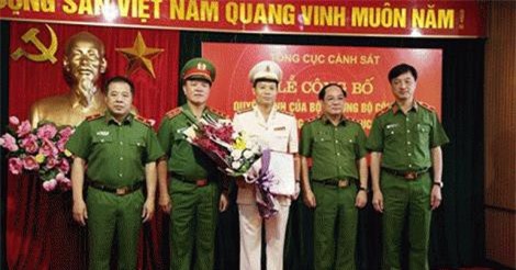 Thư ký Thứ trưởng Bộ Công an được bổ nhiệm Cục trưởng Cục Cảnh sát hình sự