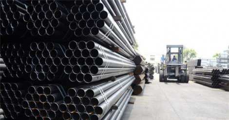 Nhà máy VinFast dùng ống thép đen hàn cỡ lớn của Hòa Phát