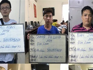Sáu người nước ngoài đến Việt Nam chiếm đoạt gần 7 tỷ đồng