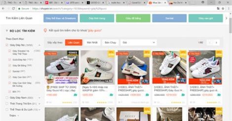 Hàng nhái, giả ngập chợ điện tử