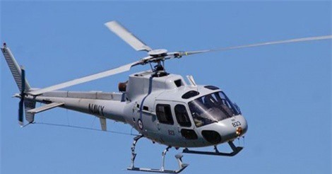 Cà Mau thuê trực thăng bay khảo sát sạt lở bờ biển