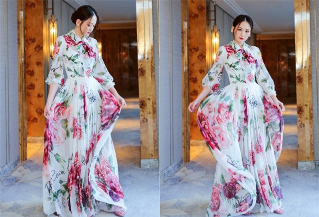 Trần Kiều Ân "hack" tuổi với phong cách bánh bèo