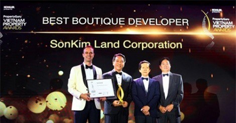 SonKim Land đạt giải nhà phát triển BĐS xuất sắc nhất ở phân khúc hạng sang