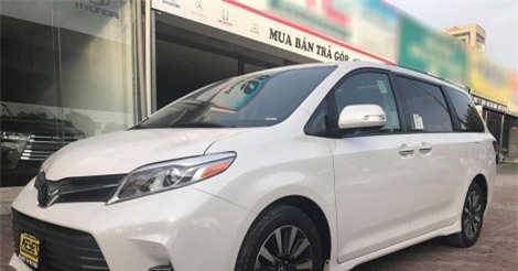 Toyota Sienna Limited 2018 về Việt Nam, giá hơn 4 tỷ đồng