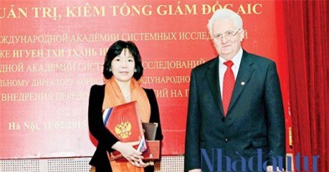 Viện sĩ Nguyễn Thị Thanh Nhàn: Nữ doanh nhân thích dấn thân làm việc khó