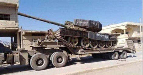 Chùm ảnh: Quân đội Syria chiếm 6 xe tăng của phiến quân thánh chiến