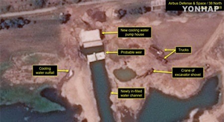 "Triều Tiên đang đẩy nhanh xây dựng hạ tầng tại cơ sở hạt nhân Yongbyun"