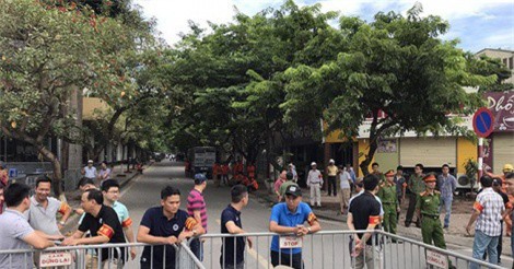 Hà Nội cưỡng chế công trình sai phép ở dự án cống Phan Kế Bính