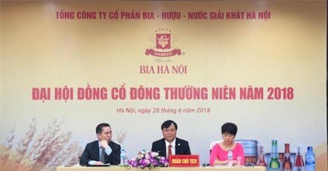 Habeco thay loạt lãnh đạo cấp cao