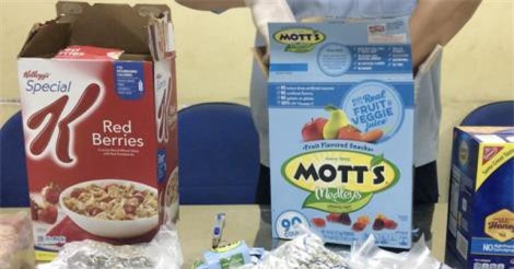 20 túi cần sa ngụy trang trong những hộp bánh gửi về từ Mỹ